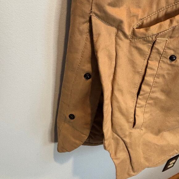 Derek Lam 10 Crosby Tan Long Length Vest - size XL - Picture 7 of 10